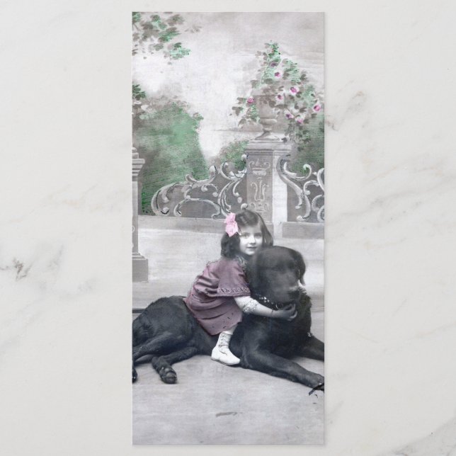 Menú Chica y su perro (Anverso)