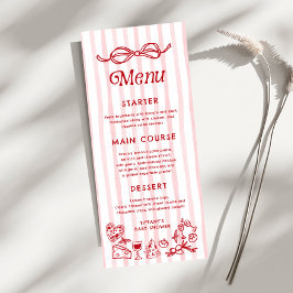 Menú Ciao Baby Italian Lemons Baby Shower