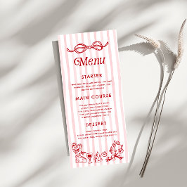 Menú Ciao Baby Italian Lemons Baby Shower