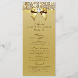 Menú Colección de Bodas de la secuencia de oro