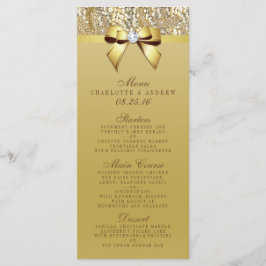 Menú Colección de Bodas de la secuencia de oro