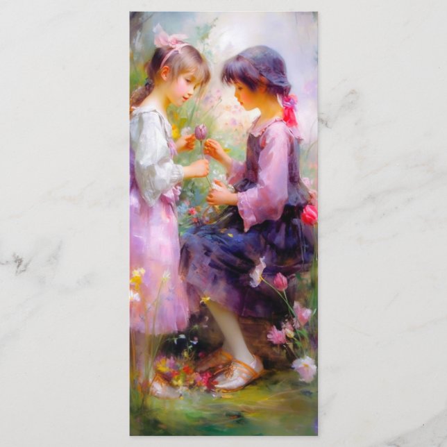 Menú Compartir Rosas y marcadores de amistad (Anverso)