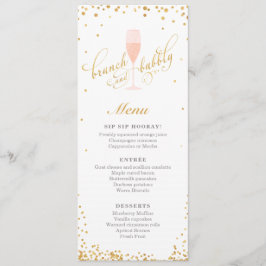 Menú Compromiso de Brunch y Bubbly | Ducha