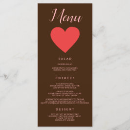 Menú Corazón lindo