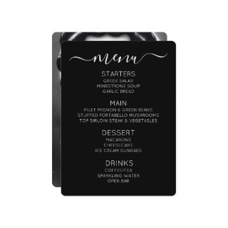 Menú Crea tu propio pinup de estrella negra retro