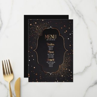 Menú Crea tus propias estrellas personalizadas enmarcad
