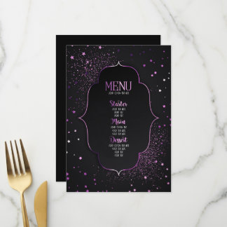 Menú Crea tus propias estrellas personalizadas enmarcad