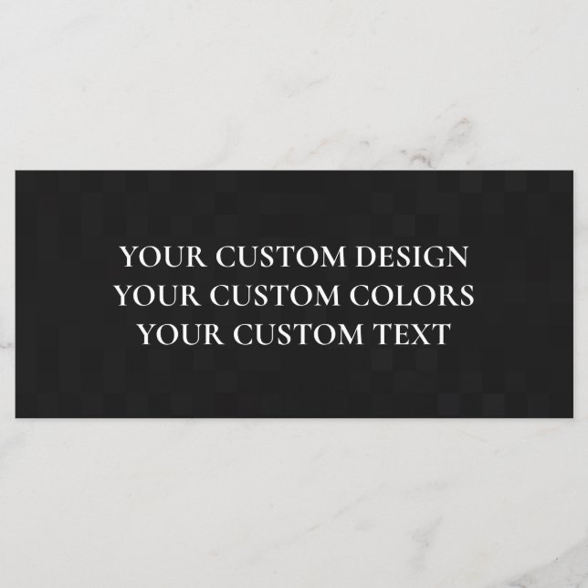 Menú Crea tus propios productos personalizados (Anverso)