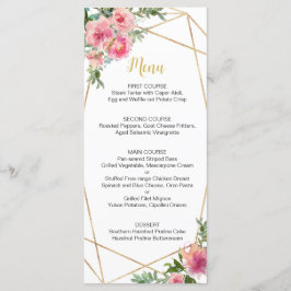 Menú Cumpleaños de los Pink Peonies