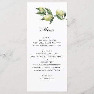 Menú de aceitunas. Boda italiana. Menú de cena ver
