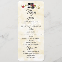 Menú de Alicia en el País de las Maravillas