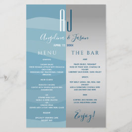 Menú de Bar de Boda