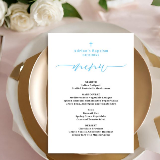 Menú de bautismo de Blue Boy (Subido por el creador)