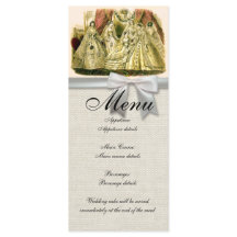 Menú de Boda Damas de Honor Antiguas
