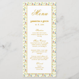 Menú de Boda de Bluebirds
