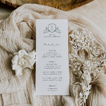 Menú de boda de BRUNSWICK CREST