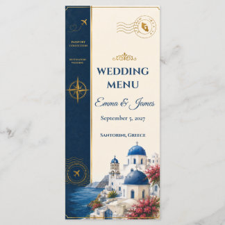 Menú de Boda de Destino Pasaporte
