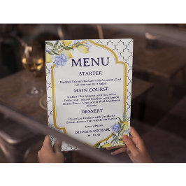 Menú de Boda de Limón Marroquí