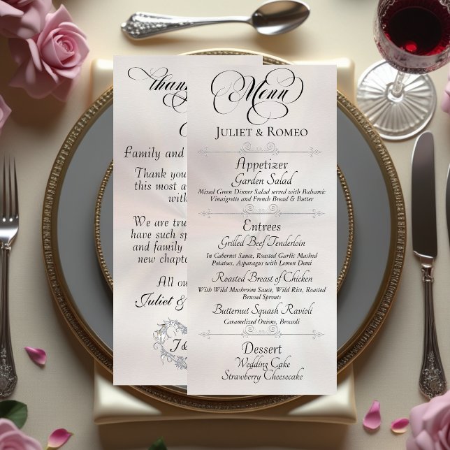 Menú de Boda & Gracias - Perla Blanca (Subido por el creador)