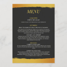 Menú de Boda Oro de Medianoche