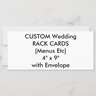 Menú de boda personalizado y tarjetas de programa 