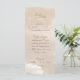 Menú de Boda Rosa Pastel