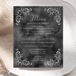 Menú de Boda Vintage Plata Presupuesto