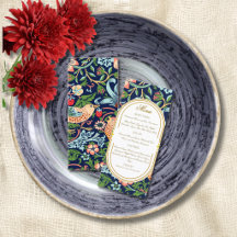 Menú de Boda William Morris Strawberry Thief