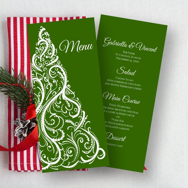 Menú de Bodas de Invierno del Árbol de Navidad Ver (Subido por el creador)