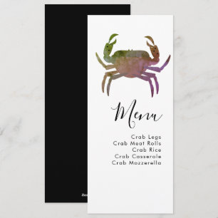 Menú de bodas de playa de mariscos Crab Boil