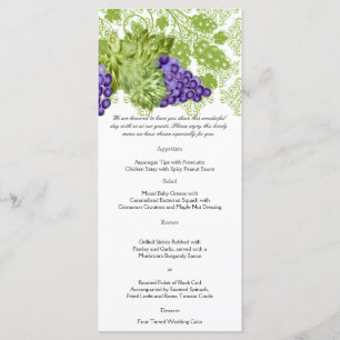 Menú de Bodas Grapevine Garden