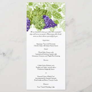 Menú de Bodas Grapevine Garden