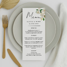 Menú de Bodas Personalizadas - Inicio, Entradas y 