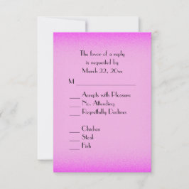 Menú de brillo rosado