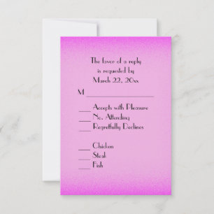 Menú de brillo rosado