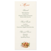 Menú de Brunch para Desayuno de Boda en el Mercado