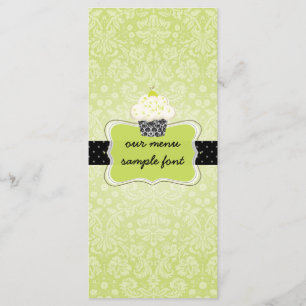 Menú de cupcakes de cal de teclas PixDezines