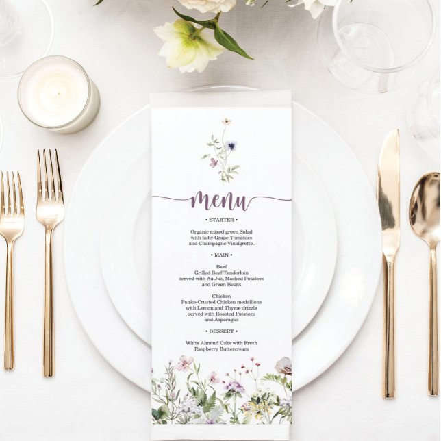 Menú de ducha de flores silvestres rusas (Subido por el creador)