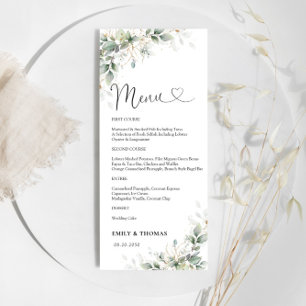 Menú de ducha Eucalyptus Gold Bridal