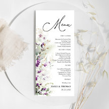 Menú de ducha marrón verde lavanda marrón