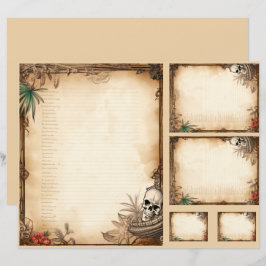 Menú de fantasía pirata