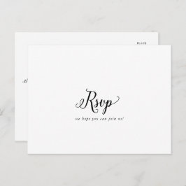 Menú de guión de vintage Elección de tarjeta posta