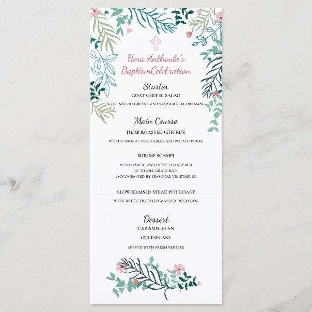 Menú de Hera (Anverso)