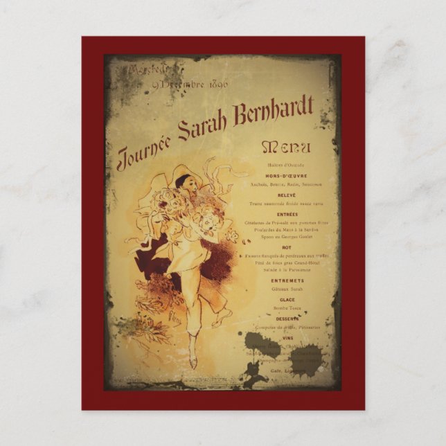 Menú de la Journee (Menú) (Anverso)