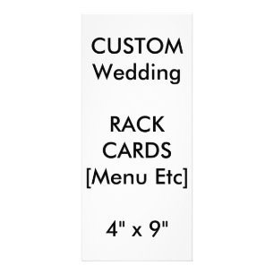 Menú de matrimonio personalizado y tarjetas de pro
