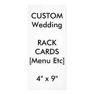 Menú de matrimonio personalizado y tarjetas de pro