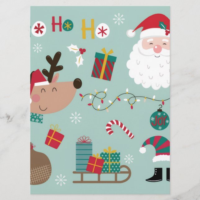 Menú de Navidad (Anverso)