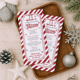 Menú de Navidad de Invierno