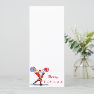 Menú de navidades Santa Claus con regalos - Gracio