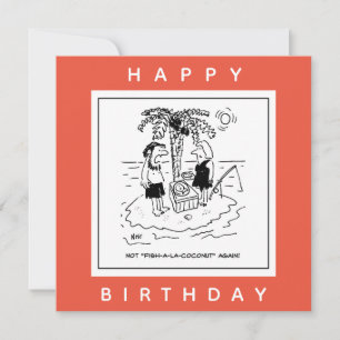 Menú de Pescado y Coco de Isla Desierta Dibujo Ani